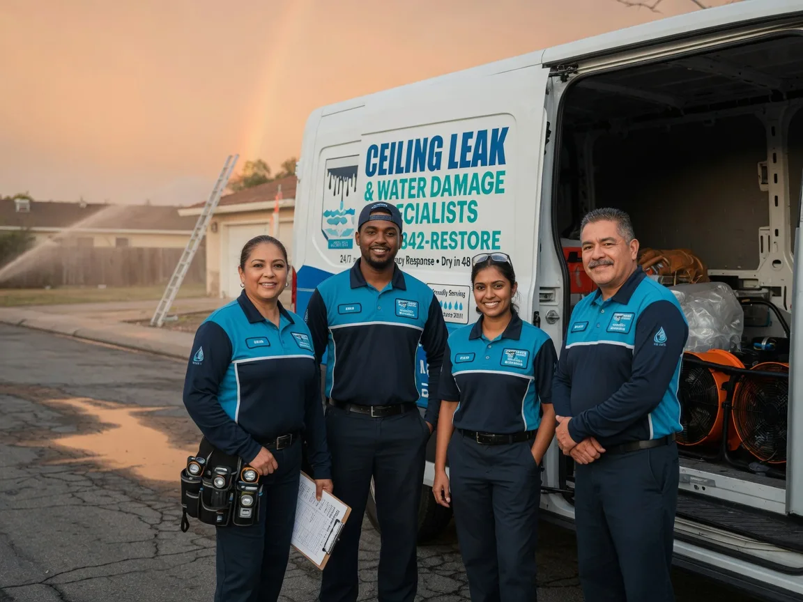 Ceiling Leak Cleanup company in Cameron, OH